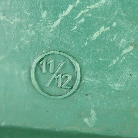 Lily & Dan Kids Green Frog Rain Boots Size 11/12 - Picture 7 of 7